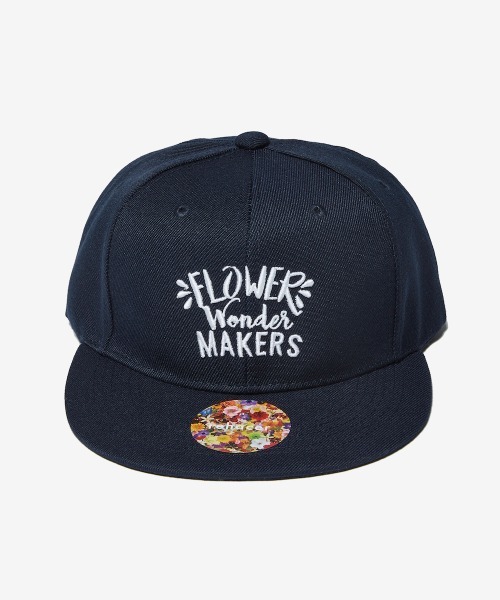 rehacer(レアセル)の「rehacer : Flower Makers B.B Cap / フラワーズ メーカーズ キャップ(キャップ・メンズ・ブラック/ネイビー/ブラック×レッド/ブルー系その他・FREE)」の17枚目の写真
