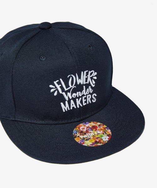 rehacer(レアセル)の「rehacer : Flower Makers B.B Cap / フラワーズ メーカーズ キャップ(キャップ・メンズ・ブラック/ネイビー/ブラック×レッド/ブルー系その他・FREE)」の18枚目の写真