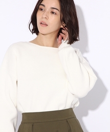 niko and... | ミラノリブボートネックプルオーバー【niko and ...】(Tシャツ/カットソー)