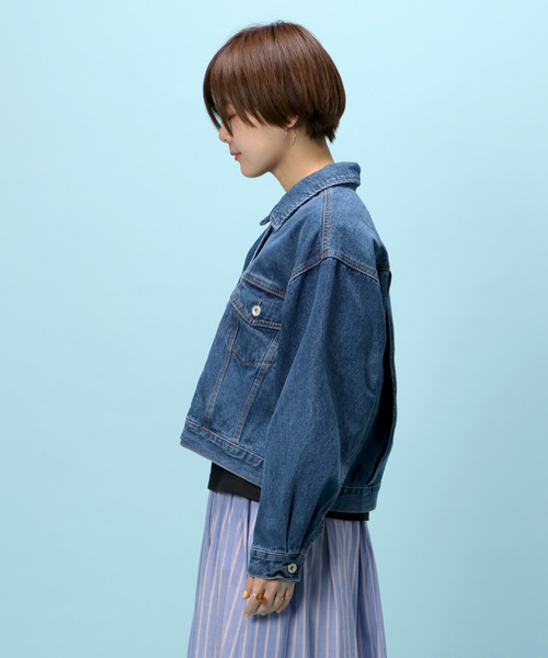 MAX&Co. ショート丈Gジャンサイズ42 MAX&Co. ショート丈Gジャンサイズ42 レディース
