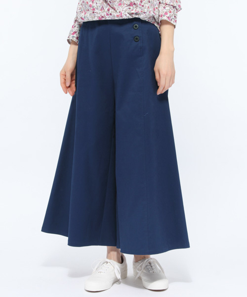 LAKOLE(ラコレ)の「セイラーチノパンツ / LAKOLE(その他パンツ・レディース・ネイビー/ライトベージュ・2/3)」の3枚目の写真