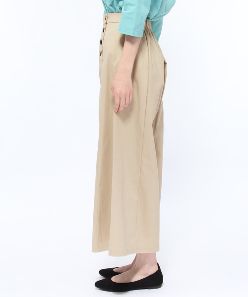 LAKOLE(ラコレ)の「セイラーチノパンツ / LAKOLE(その他パンツ・レディース・ネイビー/ライトベージュ・2/3)」の6枚目の写真