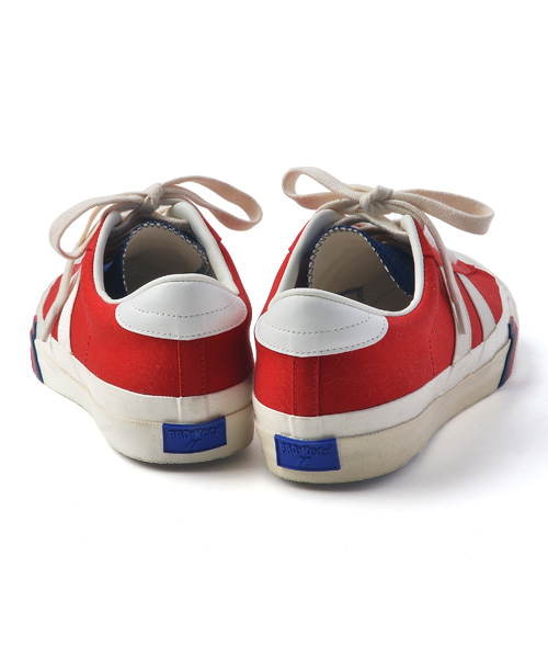 R.NEWBOLD（アールニューボールド）の「R.NEWBOLD×PRO-Keds ROYAL PLUS../135221/∥/⊥□/⊥◇（スニーカー・メンズ・オフホワイト/ブラック/トリコロール・MEDIUM/LARGE/X-LARGE）」の5枚目の写真