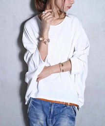 antiqua | カジュアル変形トップス(Tシャツ/カットソー)