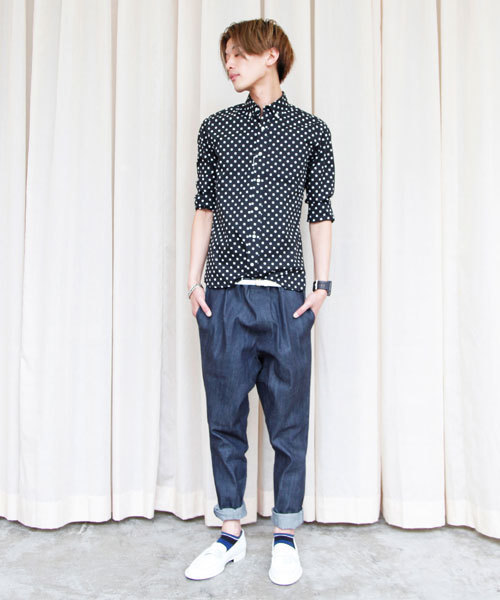 603（ロクマルサン）の「603 カーフタッセルスリッポン（その他シューズ・メンズ・ホワイト/ネイビー/ローズ・26/27/25）」の11枚目の写真