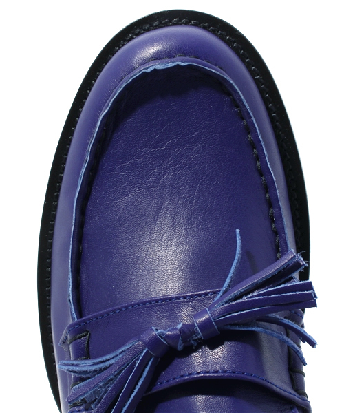 603（ロクマルサン）の「603 カーフタッセルスリッポン（その他シューズ・メンズ・ホワイト/ネイビー/ローズ・26/27/25）」の5枚目の写真