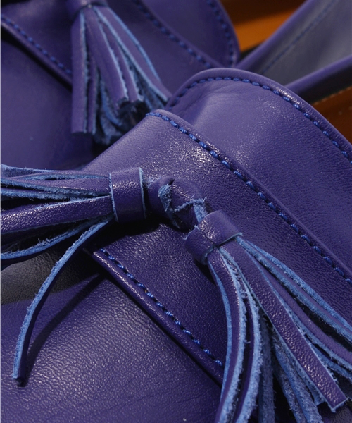 603（ロクマルサン）の「603 カーフタッセルスリッポン（その他シューズ・メンズ・ホワイト/ネイビー/ローズ・26/27/25）」の7枚目の写真