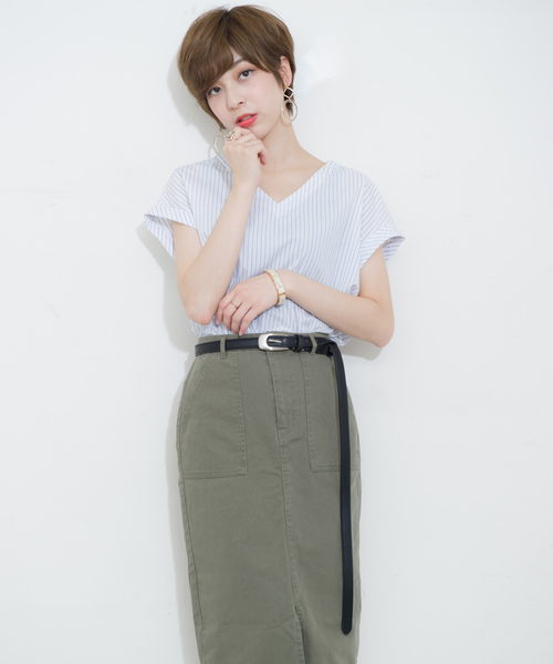 GGD SELECT（ジージーディー　セレクト）の「GGD / ナローロングベルト140cm（ベルト・メンズ・ブラック/ネイビー/ブラウン/ワインレッド・FREE）」の11枚目の写真