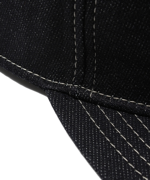 HYSTERIC GLAMOUR（ヒステリックグラマー）の「NASHVILLE刺繍 ベースボールキャップ（キャップ・メンズ・インディゴブルー/トップグレー・FREE）」の5枚目の写真