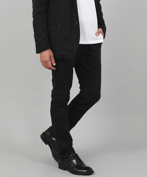 Kafika（カフィカ）の「OneMile Trouser / Made In JAPAN（デニムパンツ・メンズ・グレー/ベージュ/ダークインディゴブルー/ブラック・4/3/2/1）」の2枚目の写真