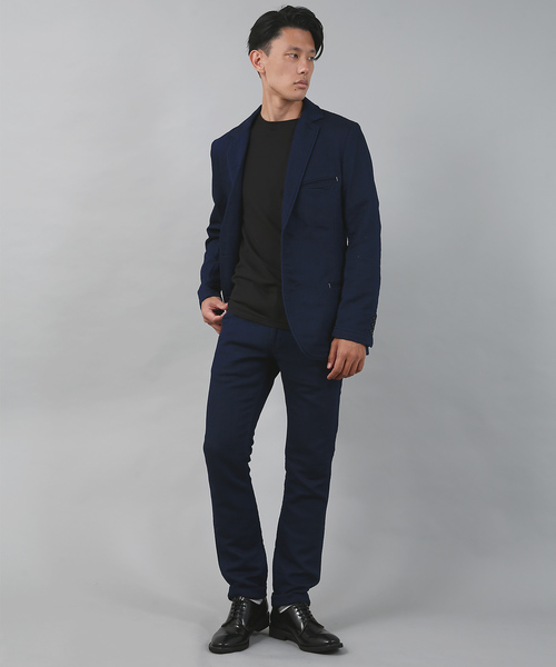 Kafika（カフィカ）の「OneMile Trouser / Made In JAPAN（デニムパンツ・メンズ・グレー/ベージュ/ダークインディゴブルー/ブラック・4/3/2/1）」の9枚目の写真