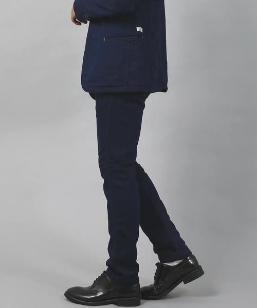 Kafika（カフィカ）の「OneMile Trouser / Made In JAPAN（デニムパンツ・メンズ・グレー/ベージュ/ダークインディゴブルー/ブラック・4/3/2/1）」の11枚目の写真