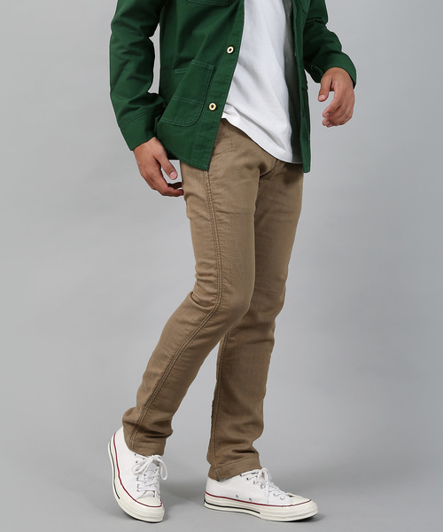 Kafika（カフィカ）の「OneMile Trouser / Made In JAPAN（デニムパンツ・メンズ・グレー/ベージュ/ダークインディゴブルー/ブラック・4/3/2/1）」の14枚目の写真