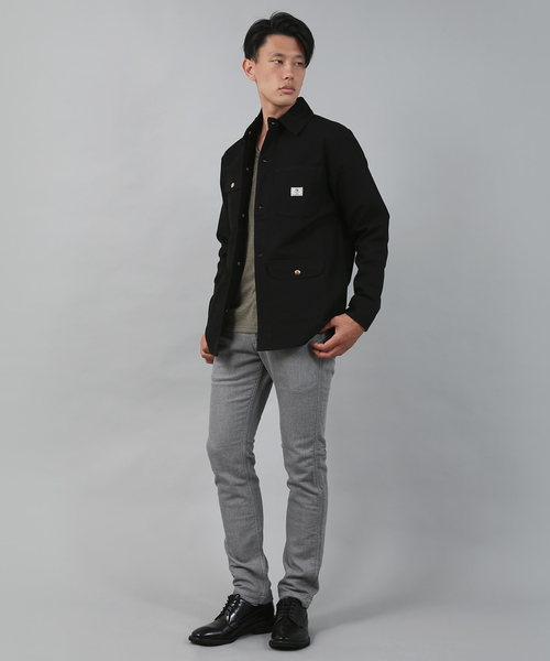 Kafika（カフィカ）の「OneMile Trouser / Made In JAPAN（デニムパンツ・メンズ・グレー/ベージュ/ダークインディゴブルー/ブラック・4/3/2/1）」の16枚目の写真