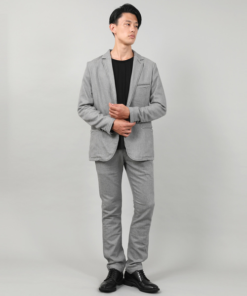 Kafika（カフィカ）の「OneMile Trouser / Made In JAPAN（デニムパンツ・メンズ・グレー/ベージュ/ダークインディゴブルー/ブラック・4/3/2/1）」の18枚目の写真