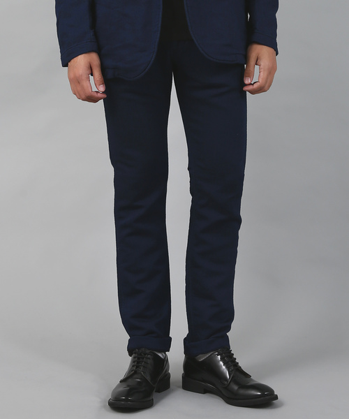 Kafika（カフィカ）の「OneMile Trouser / Made In JAPAN（デニムパンツ・メンズ・グレー/ベージュ/ダークインディゴブルー/ブラック・4/3/2/1）」の20枚目の写真