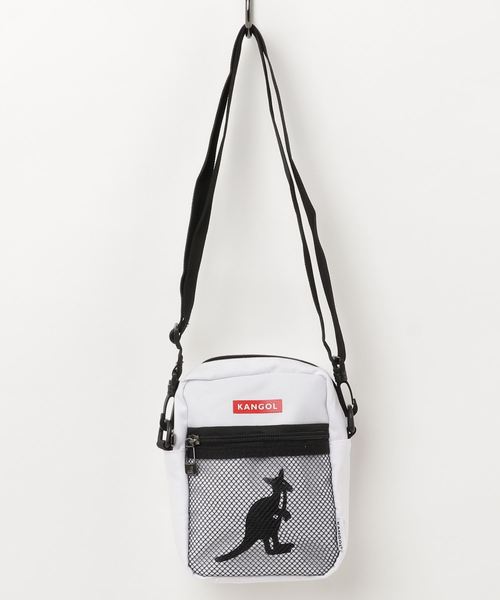 KANGOL(カンゴール)の「【KANGOL / カンゴール】BOX LOGO ミニショルダーバッグ(ショルダーバッグ・メンズ・ホワイト/ネイビー/ピンク/ブラック×ホワイト/ブラック×ブラック/グレー・FREE)」の14枚目の写真