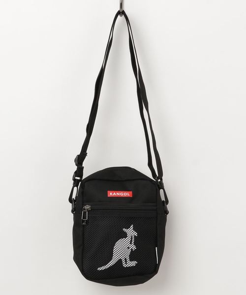 KANGOL(カンゴール)の「【KANGOL / カンゴール】BOX LOGO ミニショルダーバッグ(ショルダーバッグ・メンズ・ホワイト/ネイビー/ピンク/ブラック×ホワイト/ブラック×ブラック/グレー・FREE)」の13枚目の写真
