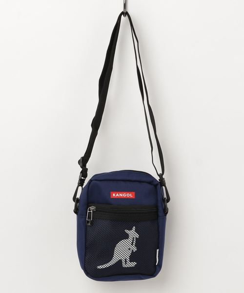 KANGOL(カンゴール)の「【KANGOL / カンゴール】BOX LOGO ミニショルダーバッグ(ショルダーバッグ・メンズ・ホワイト/ネイビー/ピンク/ブラック×ホワイト/ブラック×ブラック/グレー・FREE)」の12枚目の写真