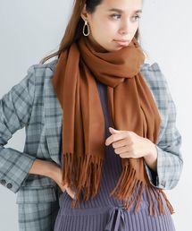 macocca | カシミヤタッチ無地ストール(ストール/ショール)
