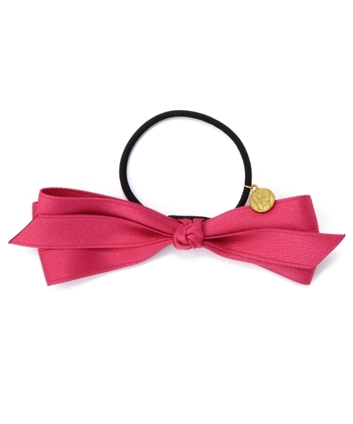 BEAUTY&YOUTH UNITED ARROWS(ビューティーアンドユースユナイテッドアローズ)の「BYSF 重ねリボンヘアゴム◆(ヘアゴム・レディース・ブラック/ピンク/ダークグリーン/ケリー/マスタード/コバルトブルー/ワインレッド/ゴールド・フリー)」の6枚目の写真