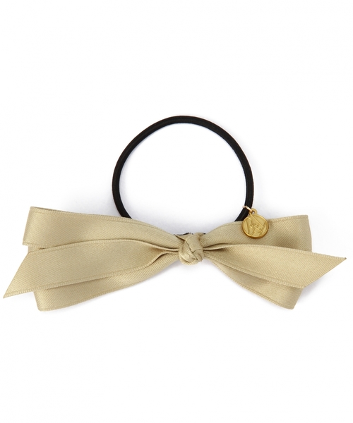 BEAUTY&YOUTH UNITED ARROWS(ビューティーアンドユースユナイテッドアローズ)の「BYSF 重ねリボンヘアゴム◆(ヘアゴム・レディース・ブラック/ピンク/ダークグリーン/ケリー/マスタード/コバルトブルー/ワインレッド/ゴールド・フリー)」の8枚目の写真