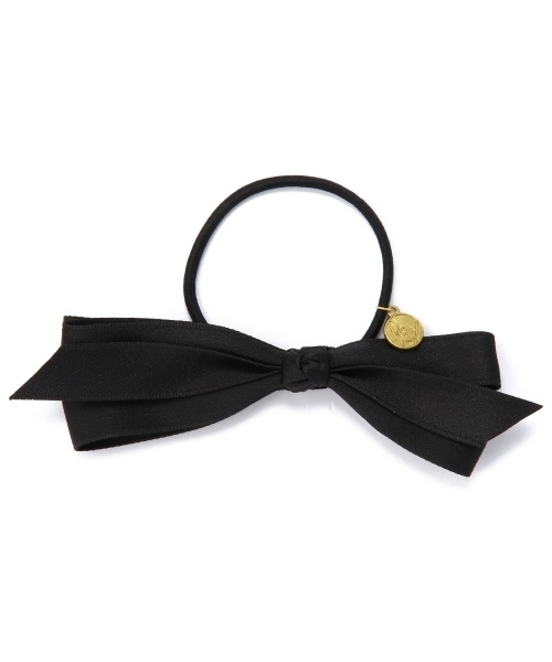 BEAUTY&YOUTH UNITED ARROWS(ビューティーアンドユースユナイテッドアローズ)の「BYSF 重ねリボンヘアゴム◆(ヘアゴム・レディース・ブラック/ピンク/ダークグリーン/ケリー/マスタード/コバルトブルー/ワインレッド/ゴールド・フリー)」の1枚目の写真