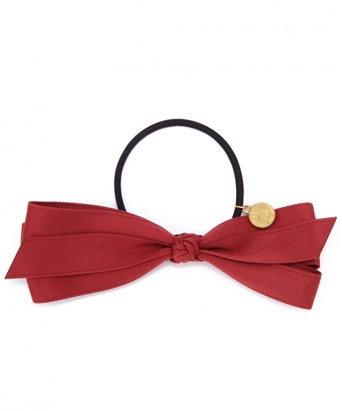 BEAUTY&YOUTH UNITED ARROWS(ビューティーアンドユースユナイテッドアローズ)の「BYSF 重ねリボンヘアゴム◆(ヘアゴム・レディース・ブラック/ピンク/ダークグリーン/ケリー/マスタード/コバルトブルー/ワインレッド/ゴールド・フリー)」の7枚目の写真