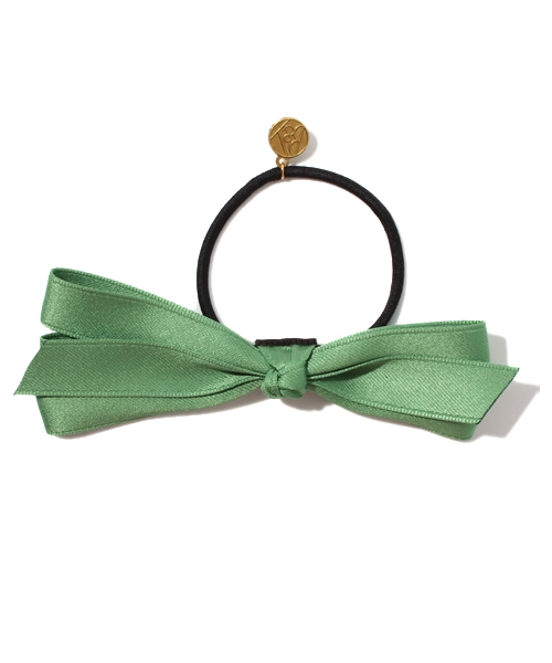 BEAUTY&YOUTH UNITED ARROWS(ビューティーアンドユースユナイテッドアローズ)の「BYSF 重ねリボンヘアゴム◆(ヘアゴム・レディース・ブラック/ピンク/ダークグリーン/ケリー/マスタード/コバルトブルー/ワインレッド/ゴールド・フリー)」の2枚目の写真