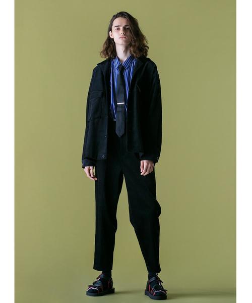 monkey time コーデュロイ　上下セットアップ　ブラック monkey time コーデュロイ上下セットアップブラック