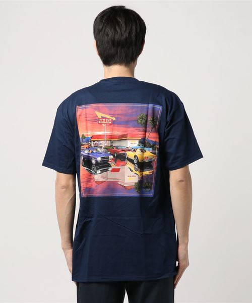 IN-N-OUT BURGER/インアウトバーガー】Print Tee (UN)（Tシャツ