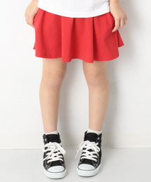 devirock | ポケット付き 無地1分丈スカッツ(スカート)