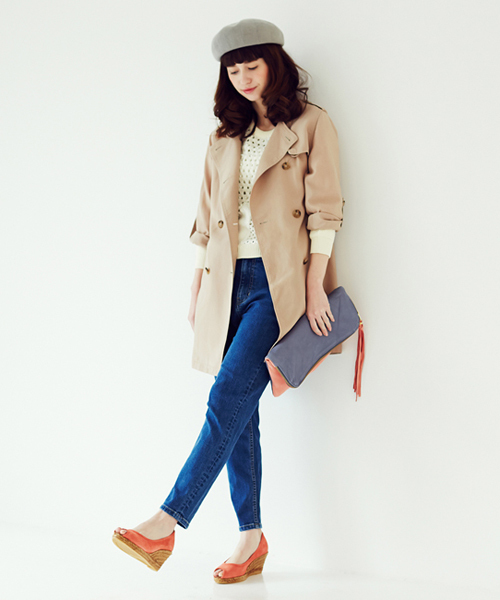 Another Edition(アナザーエディション)の「【WEB限定】ae LOW CROTCH DNM 5POC # ◆(デニムパンツ・レディース・ライトブルー/コバルトブルー/ネイビー・LARGE/SMALL/MEDIUM)」の7枚目の写真