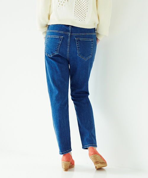 Another Edition(アナザーエディション)の「【WEB限定】ae LOW CROTCH DNM 5POC # ◆(デニムパンツ・レディース・ライトブルー/コバルトブルー/ネイビー・LARGE/SMALL/MEDIUM)」の4枚目の写真