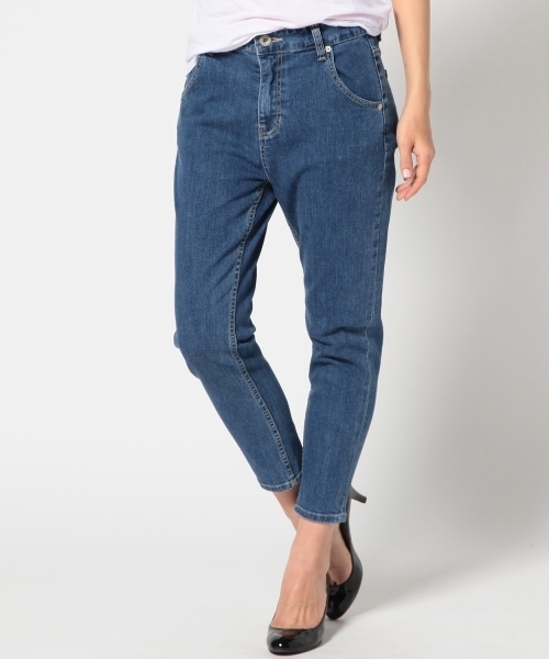 Another Edition(アナザーエディション)の「【WEB限定】ae LOW CROTCH DNM 5POC # ◆(デニムパンツ・レディース・ライトブルー/コバルトブルー/ネイビー・LARGE/SMALL/MEDIUM)」の19枚目の写真