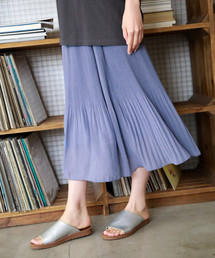niko and... | プリーツ無地カラースカート(スカート)