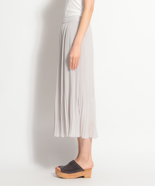 niko and...（ニコアンド）の「プリーツ無地カラースカート（スカート・レディース・ライトグレー/ライトグリーン/ブラック/ライトブルー・FREE）」の13枚目の写真