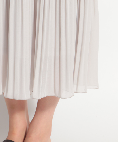 niko and...（ニコアンド）の「プリーツ無地カラースカート（スカート・レディース・ライトグレー/ライトグリーン/ブラック/ライトブルー・FREE）」の17枚目の写真