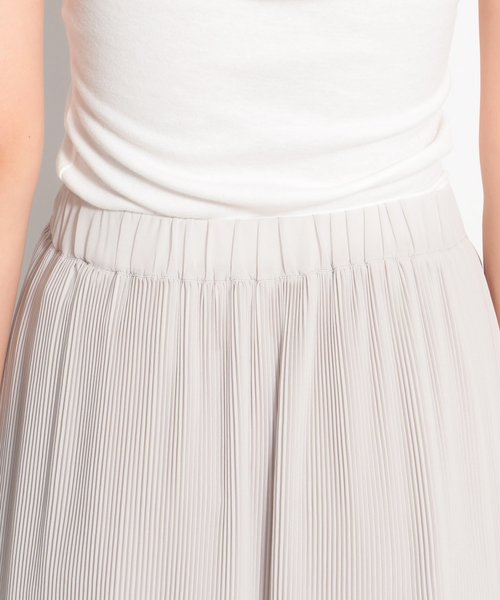 niko and...（ニコアンド）の「プリーツ無地カラースカート（スカート・レディース・ライトグレー/ライトグリーン/ブラック/ライトブルー・FREE）」の15枚目の写真