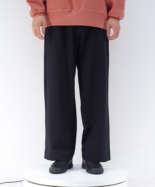 bukht（ブフト）の「「EXCLUSIVE」 bukht WIDE TROUSER（スラックス・メンズ・ブラック/グレー・S/M）」の11枚目の写真
