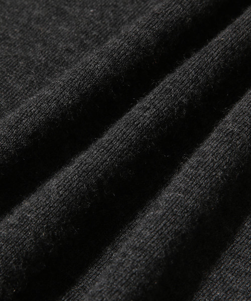 ADAM ET ROPE'（アダムエロペ）の「【山形ニット】カシミヤHGモックネックニット（ニット/セーター・メンズ・グレー/オフホワイト/ブラウン系その他2・M/L）」の15枚目の写真