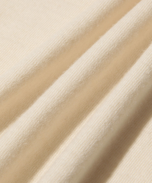 ADAM ET ROPE'（アダムエロペ）の「【山形ニット】カシミヤHGモックネックニット（ニット/セーター・メンズ・グレー/オフホワイト/ブラウン系その他2・M/L）」の16枚目の写真