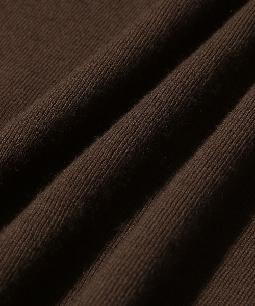 ADAM ET ROPE'（アダムエロペ）の「【山形ニット】カシミヤHGモックネックニット（ニット/セーター・メンズ・グレー/オフホワイト/ブラウン系その他2・M/L）」の17枚目の写真