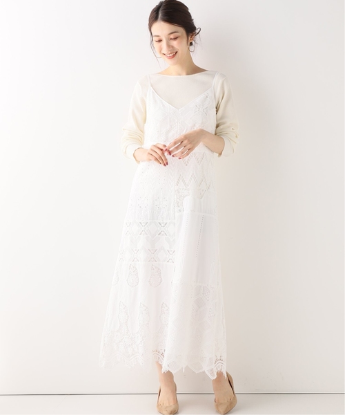 SLOBE IENA（スローブイエナ）の「SLOBE IENA Fi.m パッチワークレース 