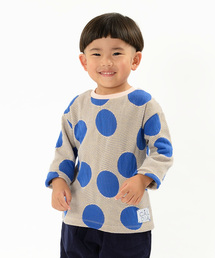 Caldia | ＜日本製＞ふくれドットジャガードＴシャツ(Tシャツ/カットソー)