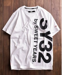 SY32 by SWEET YEARS�i�G�X���C�T�[�e�B�g�D�o�C�X�B�[�g�C���[�Y�j�́u�y73�z�yit�z�ySY32 by SWEET YEARS�zVERTICAL LOGO TEE�iT�V���c/�J�b�g�\�[�j�v