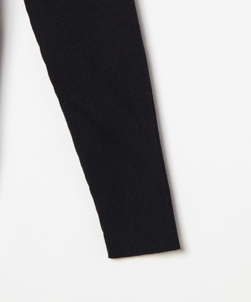 WEGO（ウィゴー）の「WEGO/刺繍ロゴフリルニット（ニット/セーター・レディース・アイボリー/ブラック・FREE）」の10枚目の写真