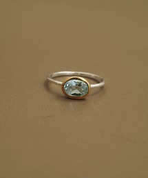 Natural stone ring