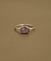Natural stone ring
