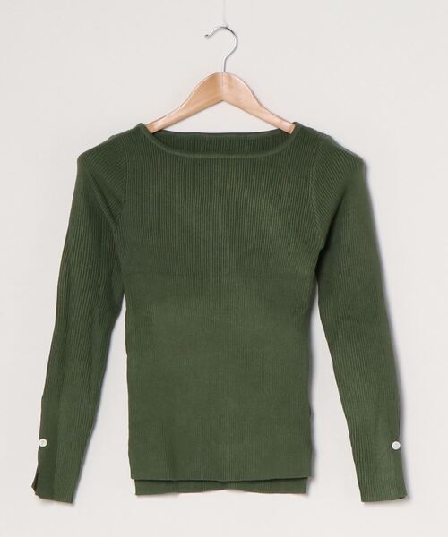 KOBE LETTUCE（コウベレタス）の「選べるリブニットトップス（ニット/セーター・レディース・ベージュ/ピンク系その他/グリーン系その他/ブラック/パープル系その他/ブラック系その他/パープル系その他2/オフホワイト/グリーン系その他2/ブルー系その他/ホワイト系その他/ブルー系その他2/ベージュ系その他/ピンク系その他2/グリーン/ブラウン/ホワイト系その他2/ブラウン系その他/グリーン系その他3/ピンク/ピンク系その他3/パープル系その他3/パープル系その他4/ブラウン系その他2/ブルー系その他3/ブルー系その他4/ブラック系その他2/ブラウン系その他3/ピンク系その他4/オリーブ/ホワイト系その他3/グリーン系その他4/ブラウン系その他4/ブラック系その他3/ピンク系その他5/ブルー系その他5/ネイビー/ピンク系その他6/ブルー系その他7/ブラウン系その他5/グリーン系その他5/ホワイト系その他4/ブラック系その他4/ブルー系その他6・1/2/3/4/5）」の21枚目の写真